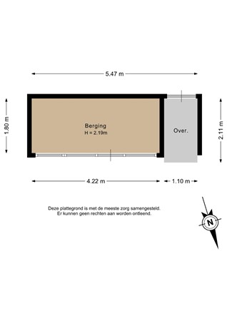 Rivierenlaan 92, 3181 DS Rozenburg - Berging - 2D.jpg