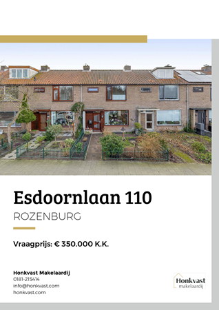 Brochure preview - Esdoornlaan 110, 3181 XE ROZENBURG (1)