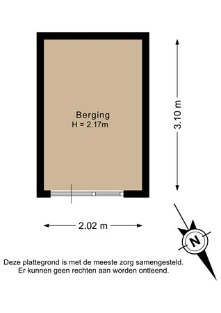 Esdoornlaan 110, 3181 XE Rozenburg - Berging - 2D.jpg