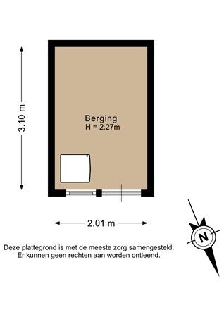 Esdoornlaan 150, 3181 XG Rozenburg - Berging 1 - 2D.jpg