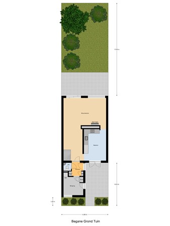 Korianderplaats 26, 3181 RK Rozenburg - Begane_Grond_Tuin.jpg