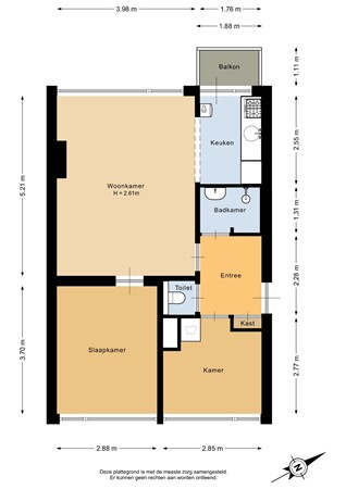 Narcissenstraat 31, 3181 WT Rozenburg - Appartement - 2D.jpg