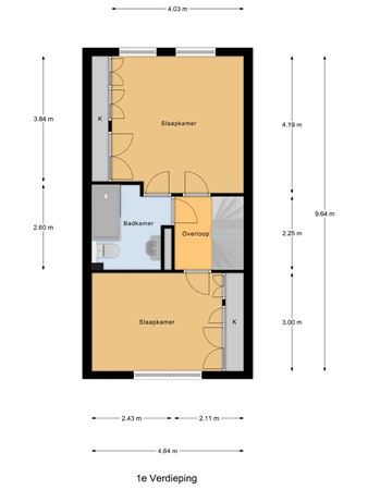 Maasstraat 25, 3181 EH Rozenburg - 1e_Verdieping.jpg
