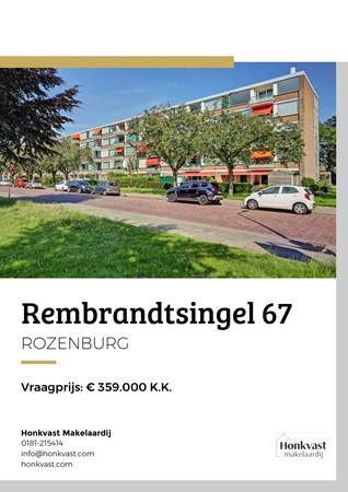 Brochure preview - Rembrandtsingel 67, 3181 DK ROZENBURG (1)
