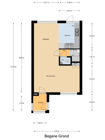Meeuwensingel 109, 3181 SW Rozenburg - Begane_Grond.jpg