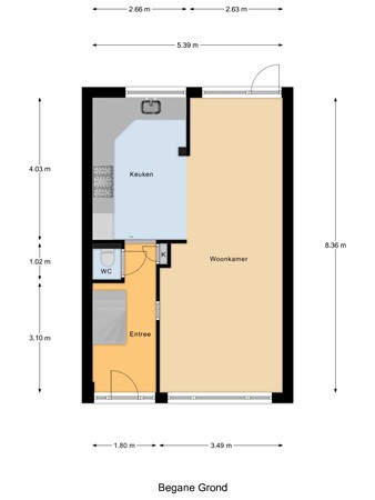 Eikenlaan 21, 3181 BE Rozenburg - Begane_Grond.jpg
