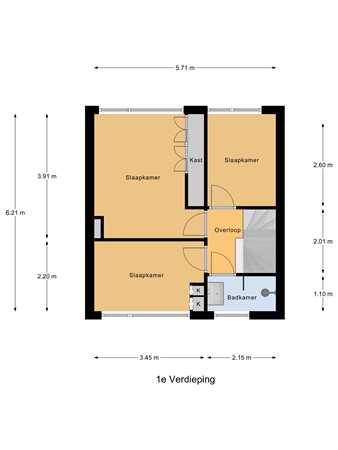 Abelenlaan 78, 3181 WG Rozenburg - 1e_Verdieping.jpg