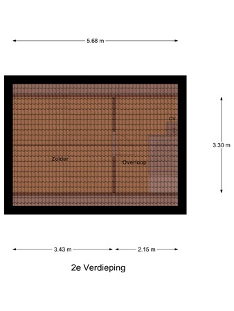 Abelenlaan 78, 3181 WG Rozenburg - 2e_Verdieping.jpg