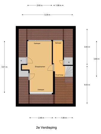 Rivierenlaan 44, 3181 DR Rozenburg - 2e_Verdieping.jpg