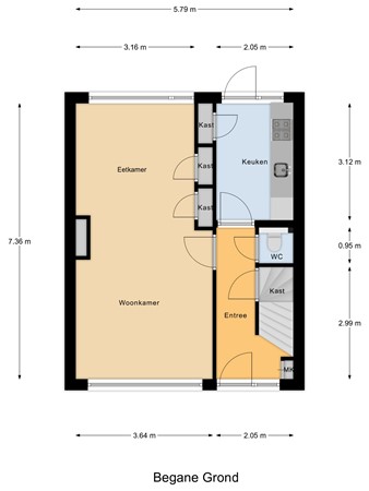 Dahliastraat 45, 3181 WJ Rozenburg - Begane_Grond.jpg