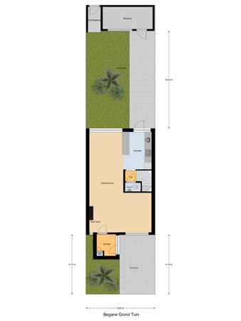 Rivierenlaan 59, 3181 DM Rozenburg - Begane_Grond_Tuin.jpg