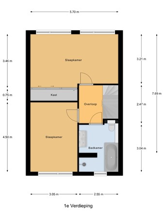 Keerweer 7, 3181 PP Rozenburg - 1e_Verdieping.jpg