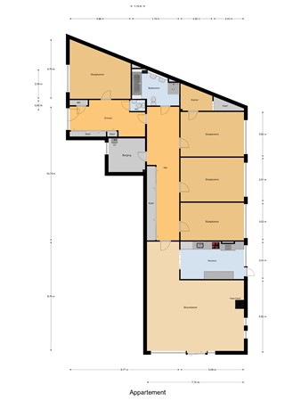 Gladiolenlaan 4B, 3181 CC Rozenburg - Appartement.jpg