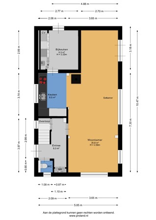 Leliestraat 46, 8441 DJ Heerenveen - Begane grond - 2D.jpg