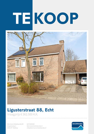 Brochure preview - Ligusterstraat 88, 6101 MC ECHT (1)