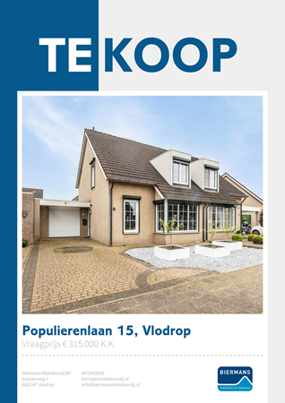 Brochure preview - Populierenlaan 15, 6063 CX VLODROP (1)