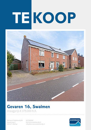 Brochure preview - Gevaren 16, 6071 BR SWALMEN (1)