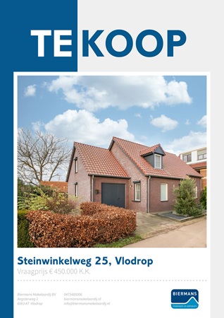 Brochure preview - Steinwinkelweg 25, 6063 AM VLODROP (1)