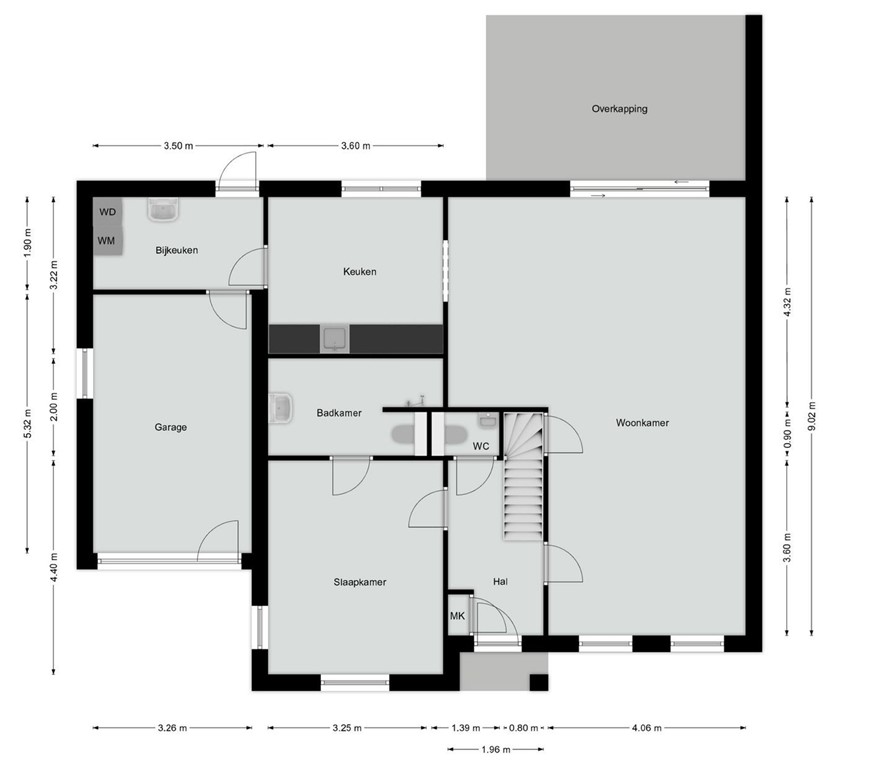 mediumsize floorplan