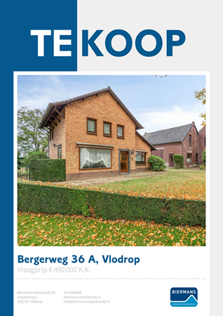 Brochure preview - Bergerweg 36-A, 6063 BS VLODROP (1)