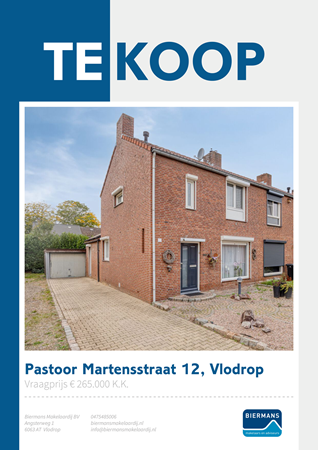 Brochure preview - Pastoor Martensstraat 12, 6063 CK VLODROP (1)