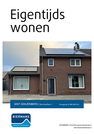 Brochure preview - Bernhardlaan 1, 6077 AT SINT ODILIËNBERG (1)