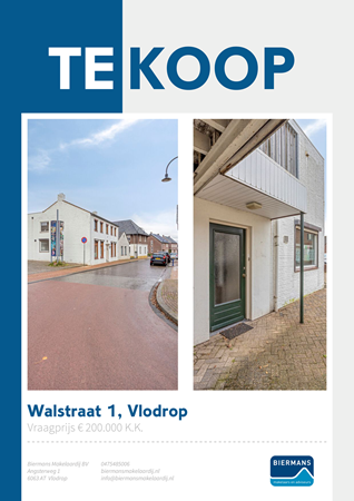 Brochure preview - Walstraat 1, 6063 AN VLODROP (1)