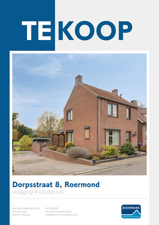 Brochure preview - Dorpsstraat 8, 6042 LC ROERMOND (1)