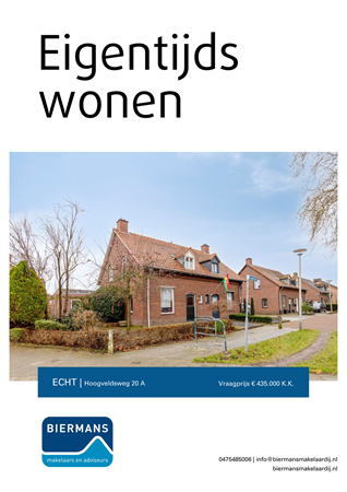 Brochure preview - Hoogveldsweg 20-A, 6102 CB ECHT (1)