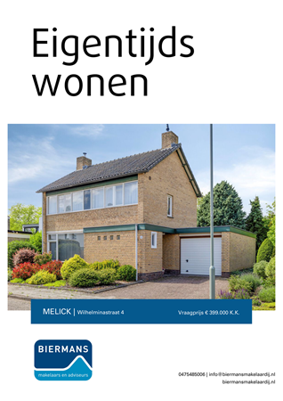 Brochure preview - Wilhelminastraat 4, 6074 BD MELICK (1)