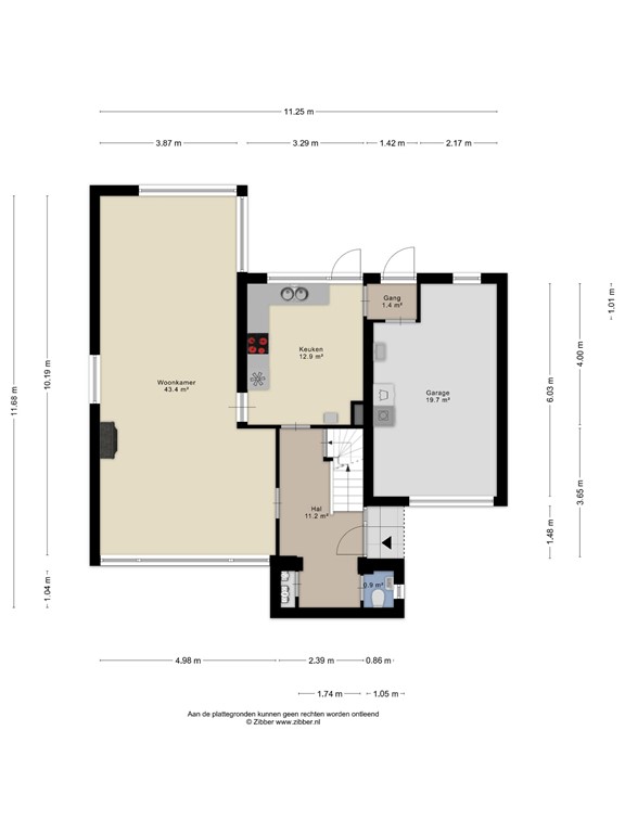 mediumsize floorplan