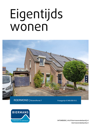 Brochure preview - Buizerdhorst 7, 6043 RL ROERMOND (1)