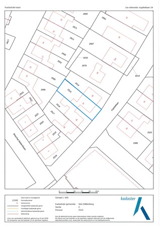 Kapittellaan 24, 6077 BL Sint Odiliënberg - Kadasterkaart.jpg