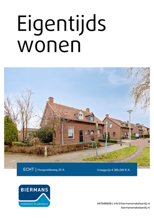 Brochure preview - Hoogveldsweg 20-A, 6102 CB ECHT (1)