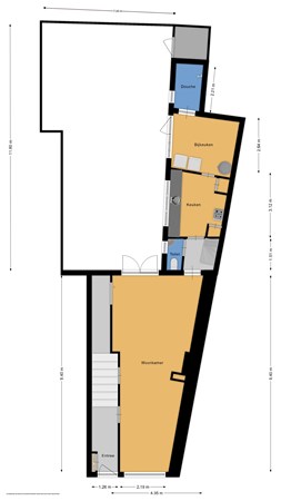 Floorplan - Nieuwland 4, 1621 HK Hoorn
