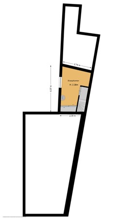 Floorplan - Nieuwland 4, 1621 HK Hoorn