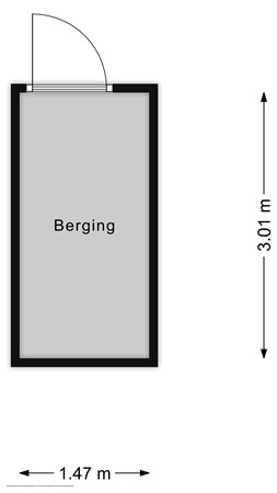 Floorplan - Veldzigtlaan 122, 2015 CD Haarlem