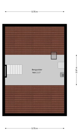 Floorplan - Melklaan 36, 1951 BT Velsen-Noord