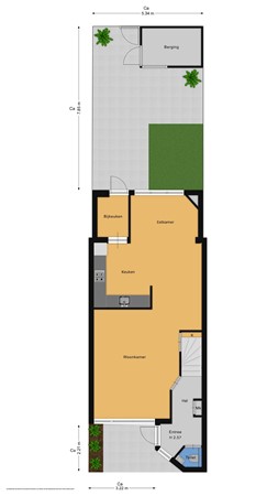 Floorplan - Fazantstraat 10, 1826 KP Alkmaar