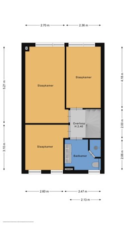 Floorplan - Fazantstraat 10, 1826 KP Alkmaar