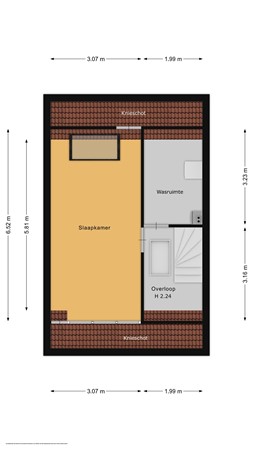 Floorplan - Fazantstraat 10, 1826 KP Alkmaar