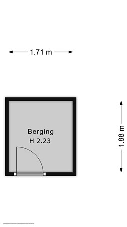 Floorplan - Nassauplein 79, 2011 PG Haarlem