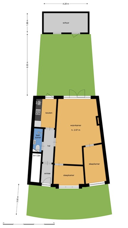 mediumsize floorplan