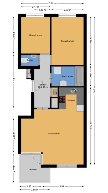 mediumsize floorplan