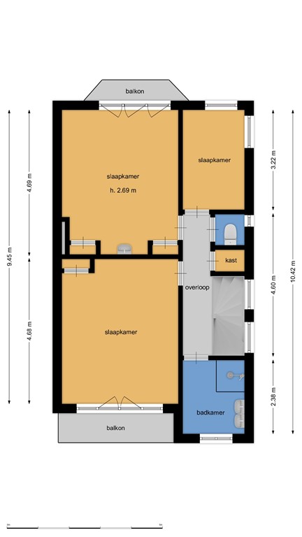 mediumsize floorplan