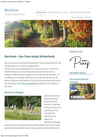 Brochure - Barchem - Een fraai stukje Achterhoek - Barchem.pdf - Schoneveldsdijk 18a, 7244 RG Barchem
