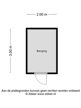 Floorplan - Martin Luther Kingerf 14, 3263 EN Oud-Beijerland