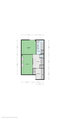 Floorplan - Korengracht 29, 3262 CD Oud-Beijerland