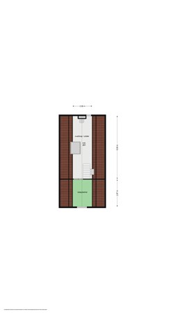 Floorplan - Korengracht 29, 3262 CD Oud-Beijerland