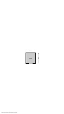 Floorplan - Voorstraat 4, 3265 BV Piershil